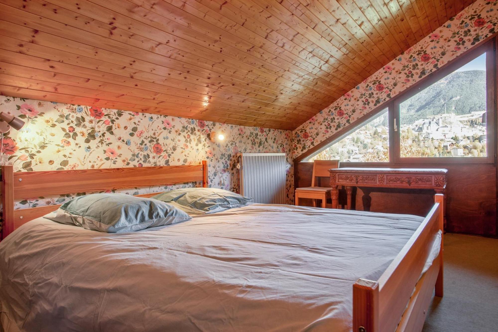 Chalet Confortable A Briancon Avec Vue Sur Montagne 外观 照片