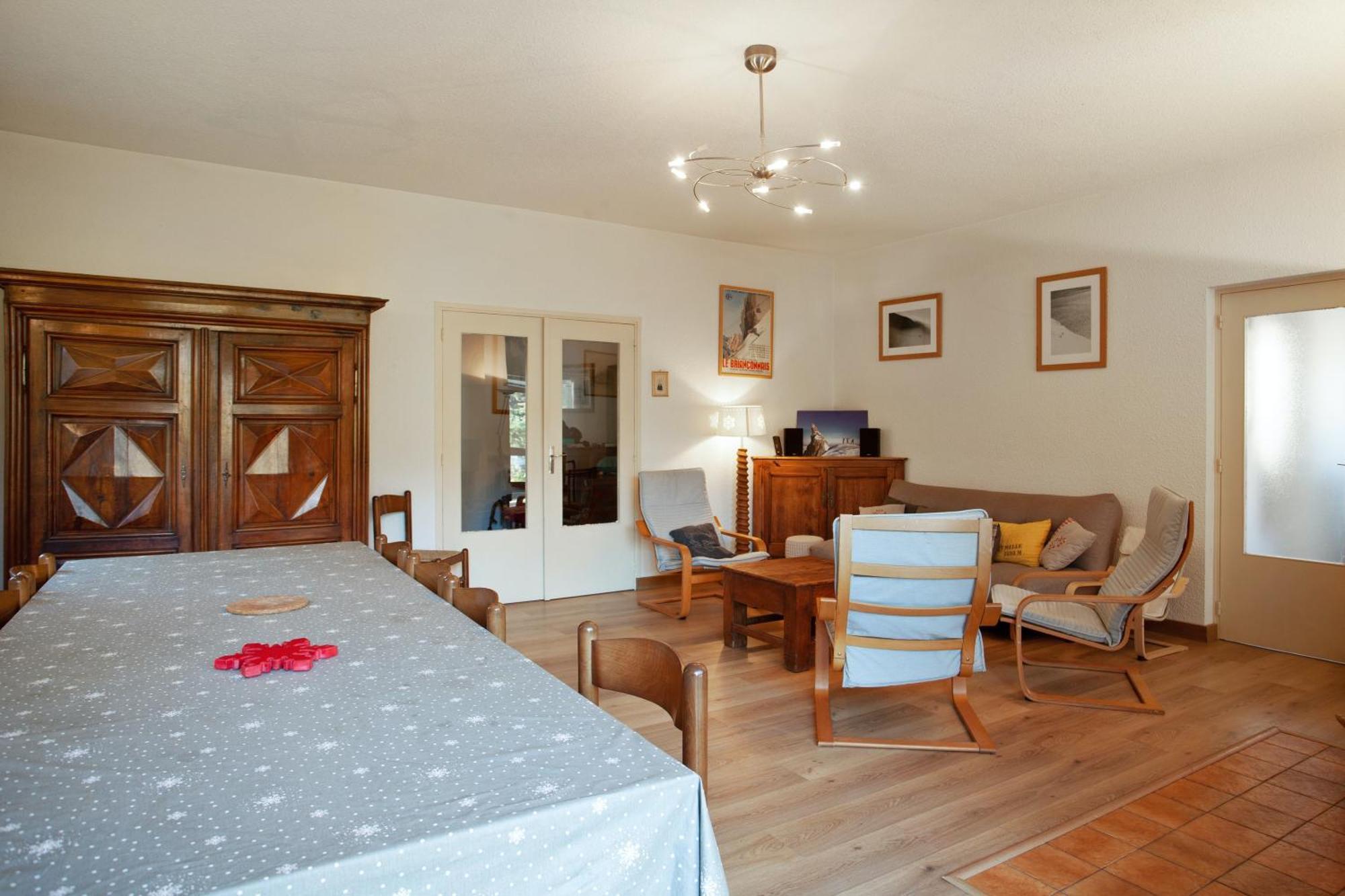 Chalet Confortable A Briancon Avec Vue Sur Montagne 外观 照片